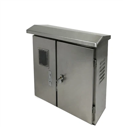 Açık IP65 Paslanmaz Çelik Elektrik Ölçer Kutusu Güç Dağıtım Kutusu